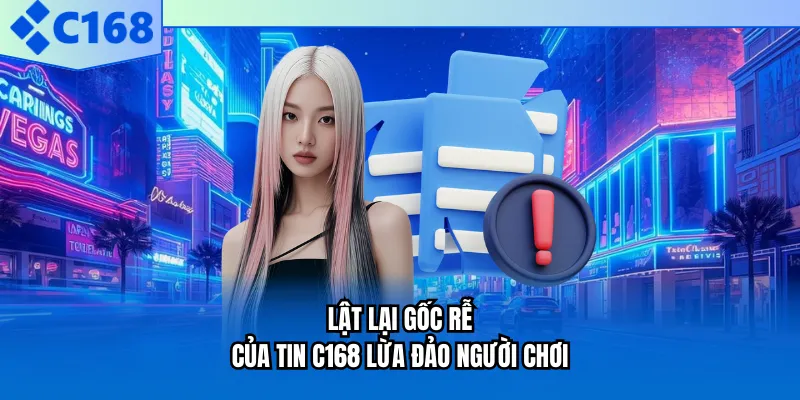 Lật lại gốc rễ của tin C168 lừa đảo người chơi